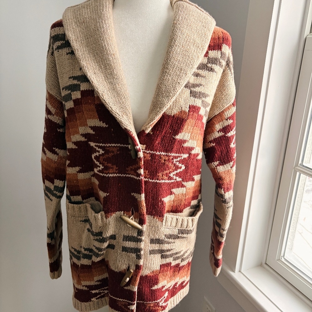 Faherty Thunderbird Collection Cardigan with closure
